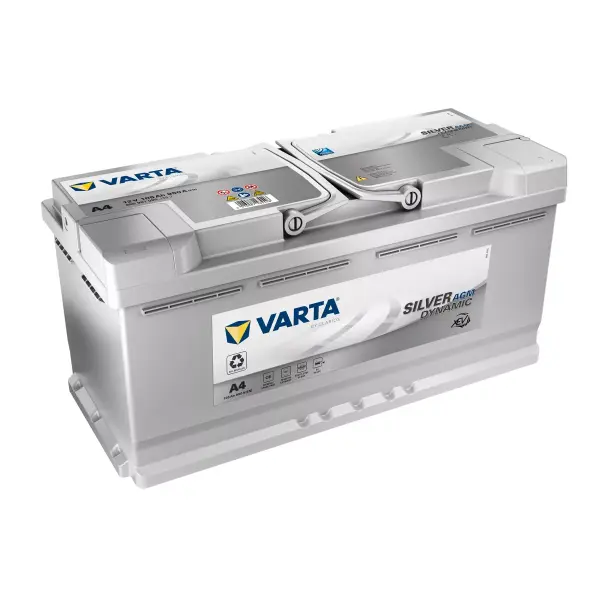 BATTERIE AUTO VARTA A4 SILVER DYNAMIC AGM XEV 12V 105AH 950A